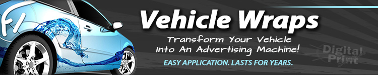 Wholesale Vehicle Wraps | Digital Print Solutions